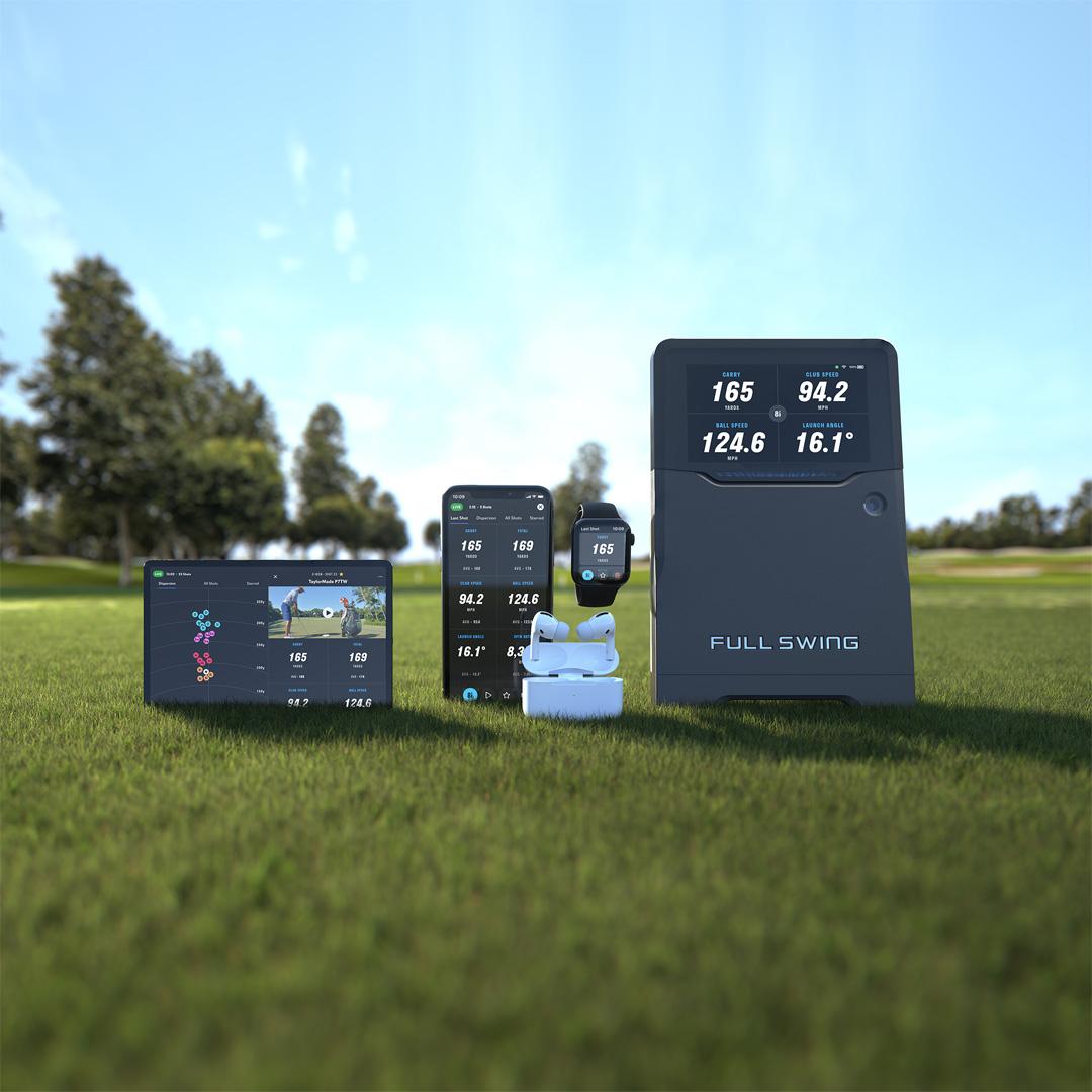 Full Swing KIT Monitor on Golf Course