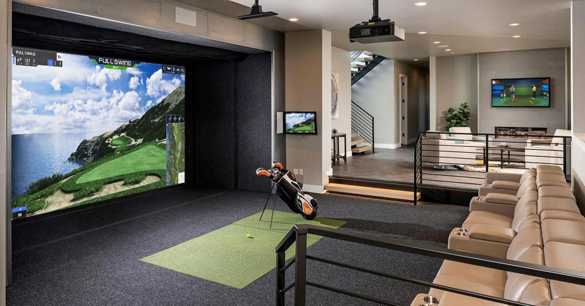 Residential Full Swing Simulator